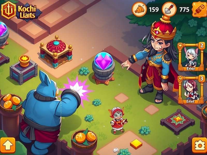 Kochi Overlords Elite resource management interface